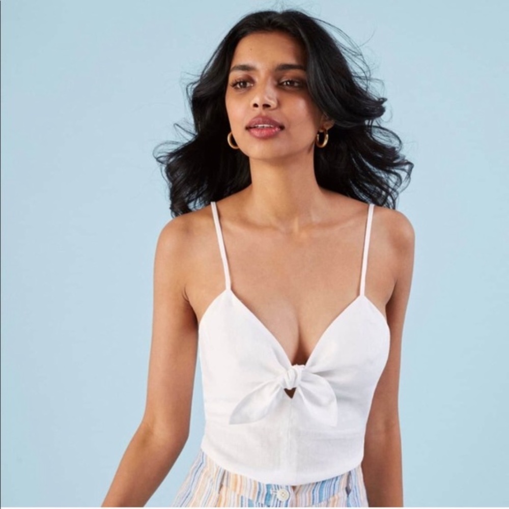 Reformation rose tank